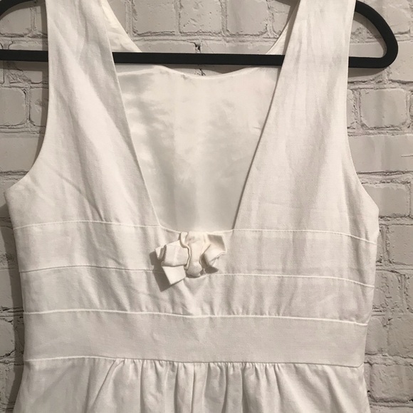 J.Crew White Sleeveless Summer Dress - Picture 4 of 8